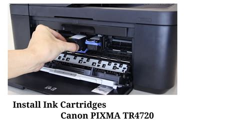 canon printer cartridge install.
